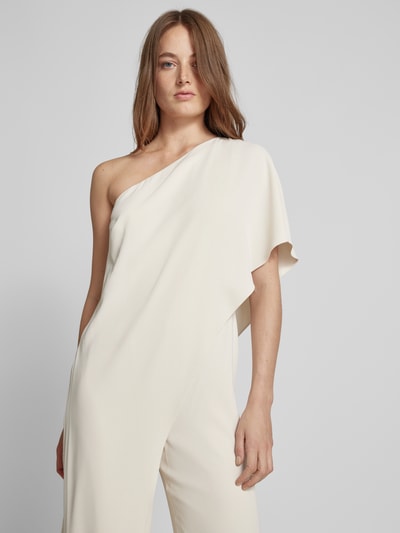 Lauren Ralph Lauren Jumpsuit mit One-Shoulder-Träger Offwhite 3