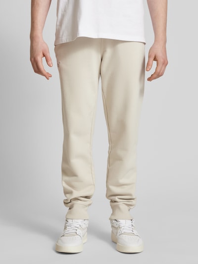 Superdry Sweatpants mit Label-Stitching Beige 4