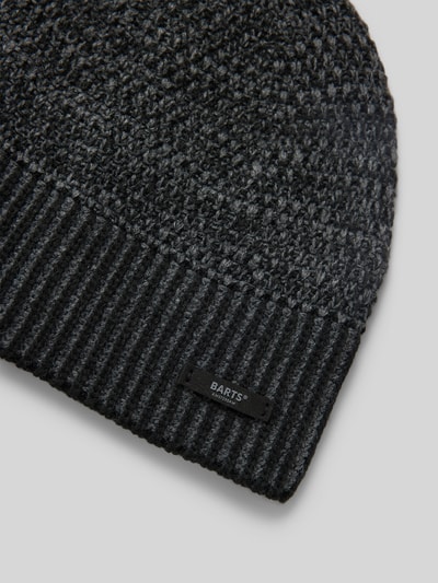 Barts Beanie mit Label-Detail Modell 'NOAR' Black 2