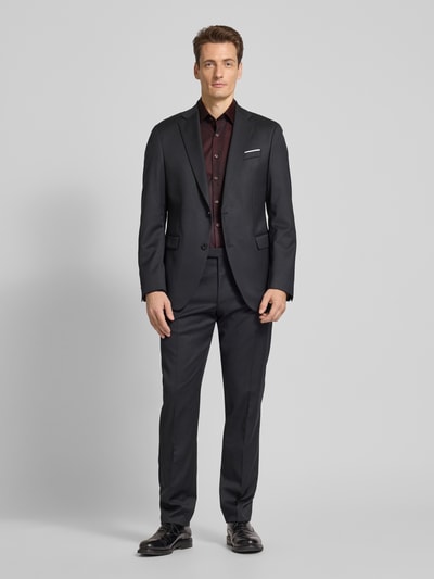 OLYMP Level Five Slim Fit Businesshemd mit Kentkragen Modell 'NEW YORK' Bordeaux 1