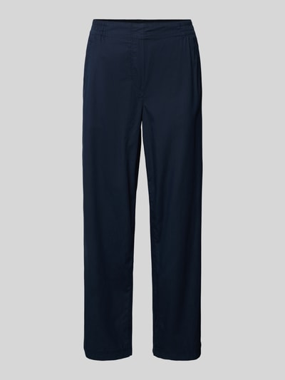 Tom Tailor Regular fit broek in effen design Marineblauw - 2