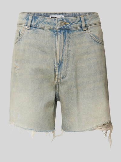 Review Jeans Shorts mit 5-Pocket-Design - Jorts Rauchblau 2