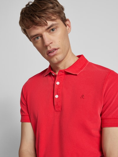 Replay Poloshirt aus reiner Baumwolle Rot 3