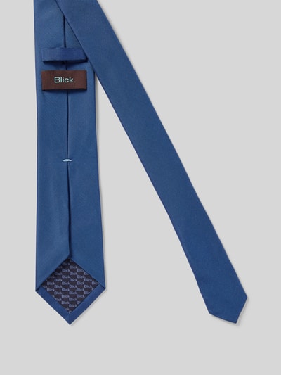 Blick Krawat z czystego jedwabiu Królewski niebieski 2