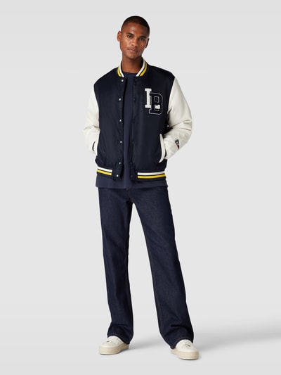 Lindbergh College-Jacke mit Colour-Blocking-Design Marine 1