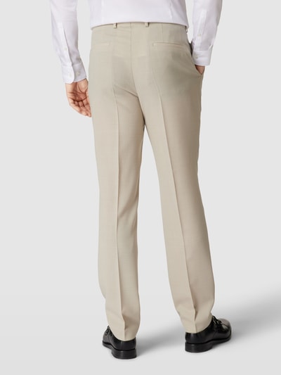 BOSS Pantalon met scheerwol, model 'Leon' Beige - 5