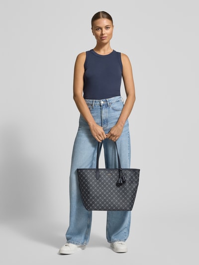 JOOP! Shopper met logomotief, model 'lara' Donkerblauw - 1