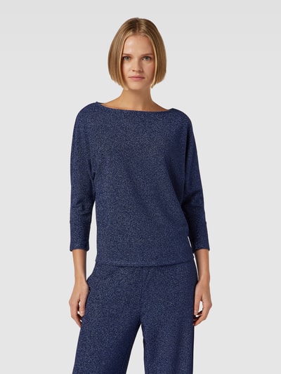 zero Longsleeve mit U-Boot-Ausschnitt Royal 4