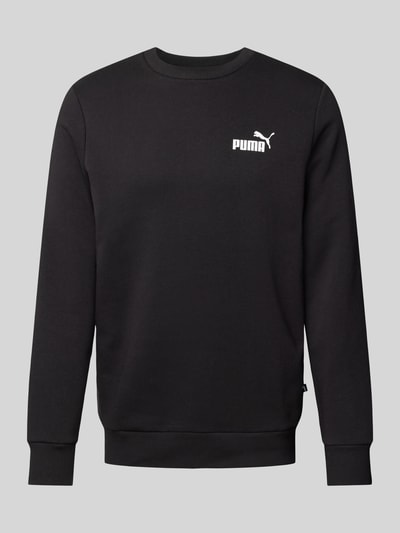 PUMA PERFORMANCE Sweatshirt mit Label-Print Black 1