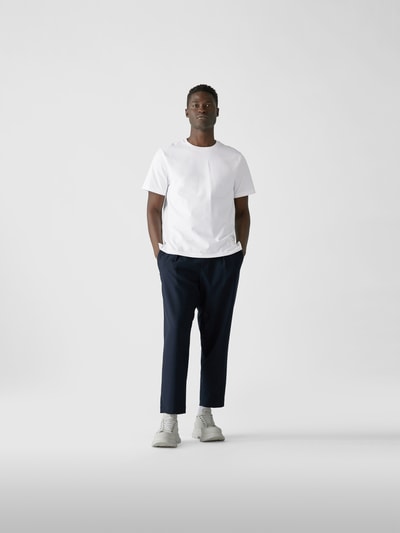 Thom Browne T-Shirt mit Brand-Detail Weiß 1