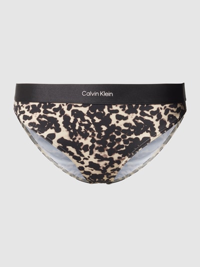 Calvin Klein Underwear Bikinibroekje met dierenprint Zwart - 1