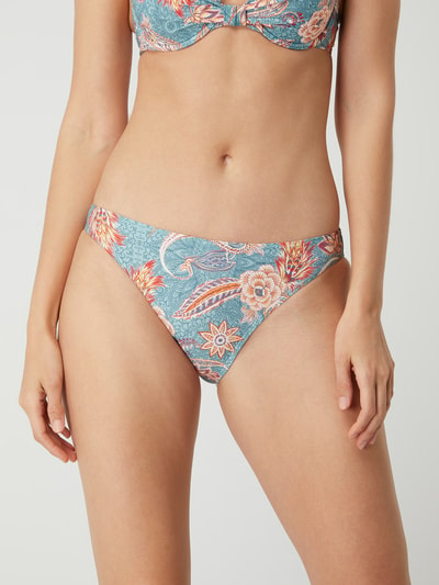 Esprit Bikinislip met all-over motief Turquoise - 4