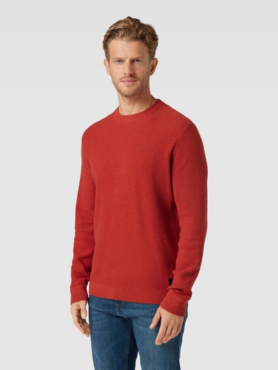 Tom Tailor Gebreide pullover met structuurmotief Rood - 4