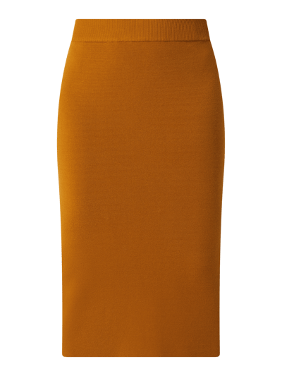 Nümph Bleistiftrock aus Viskosemischung Modell 'Numalone' Camel 2