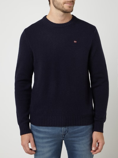 Napapijri Pullover met wolgehalte Donkerblauw - 4