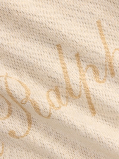 Lauren Ralph Lauren Schal mit Logo-Schriftzug aus Wollmix Offwhite 2