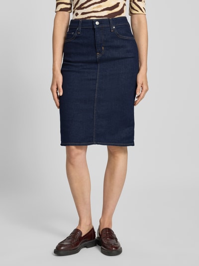 Lauren Ralph Lauren Knielanger Jeansrock Modell 'DANIELA' Jeansblau 4