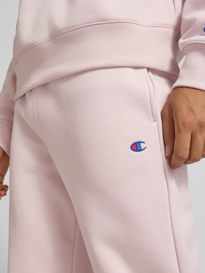 Champion Sweatpants mit Label-Detail Altrosa 3