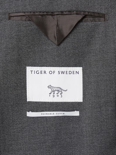 Tiger Of Sweden Regular Fit 2-Knopf-Sakko mit Stretch-Anteil Mittelgrau 2