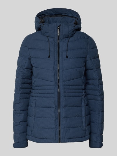 G.I.G.A. DX Kurtka pikowana z kapturem Ciemnoniebieski 2