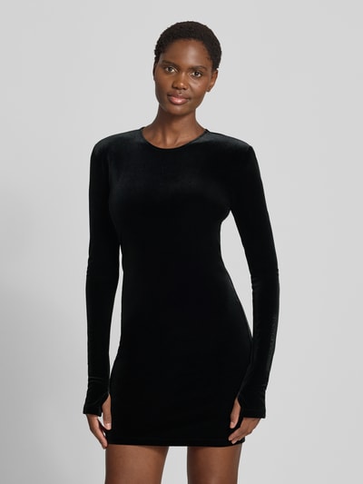 Armani Exchange Minikleid mit Rundhalsausschnitt Black 4
