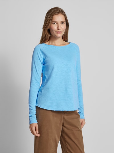 Rich & Royal Longsleeve mit Raglanärmeln Hellblau 4