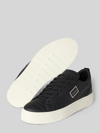 Antony Morato Sneakers met vetersluiting Zwart - 4