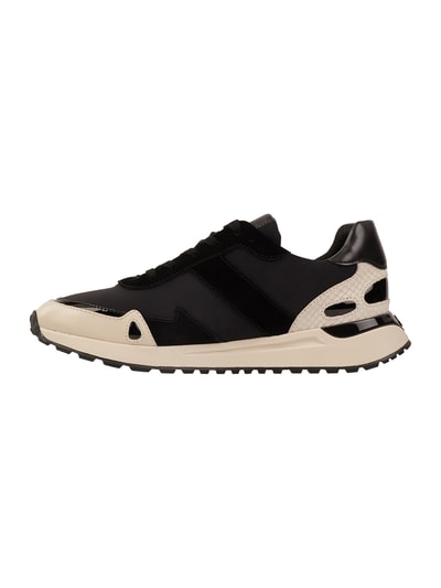 MICHAEL Michael Kors Sneaker aus Scuba mit Lederbesatz Modell 'Monroe'  Black 4