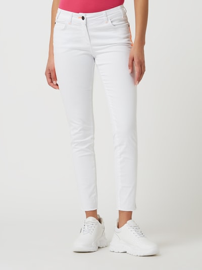 Sportalm Slim Fit Jeans mit Stretch-Anteil  Weiss 4