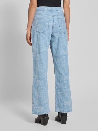 Mustang Jeansy z szeroką nogawką i wpuszczanymi kieszeniami model ‘MADISON’ Jasnoniebieski 5