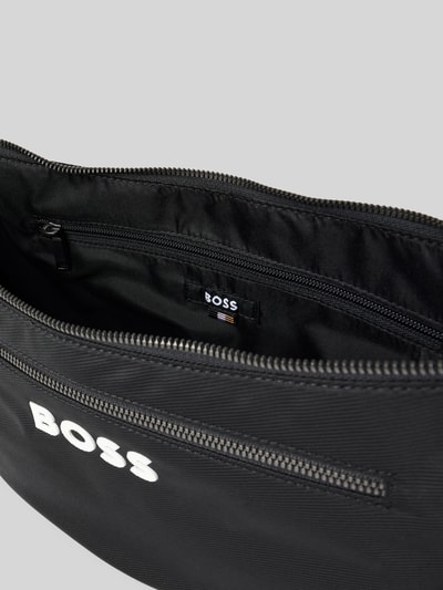 BOSS Schoudertas met contrasterend logo Zwart - 5