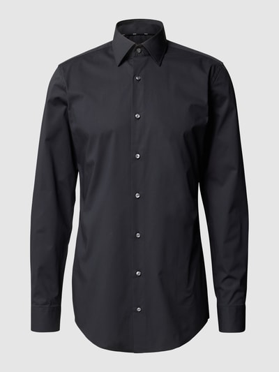 BOSS Slim Fit Koszula biznesowa model ‘Kent’ Czarny 2