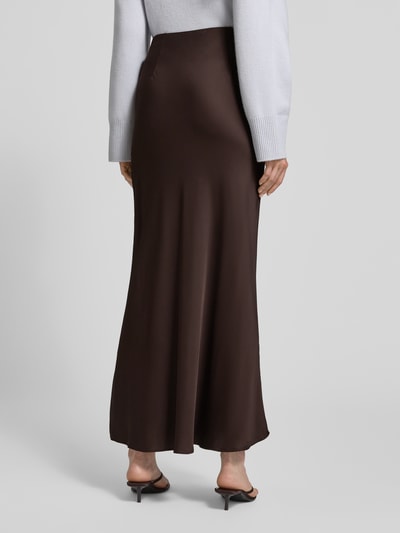 Style Icon Collection Fliegender Satin-Midirock - curated by Anouk Yve Dunkelbraun 5