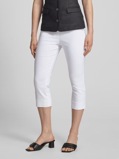 STEHMANN Caprihose aus Viskose-Mix Modell 'INA' Weiss 4