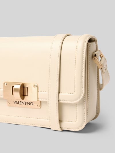 VALENTINO BAGS Umhängetasche in Leder-Optik Modell 'FLOREN' Ecru 2