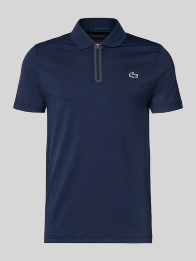Lacoste Sport Slim Fit Poloshirt aus schnelltrocknendem Material Dunkelblau 2