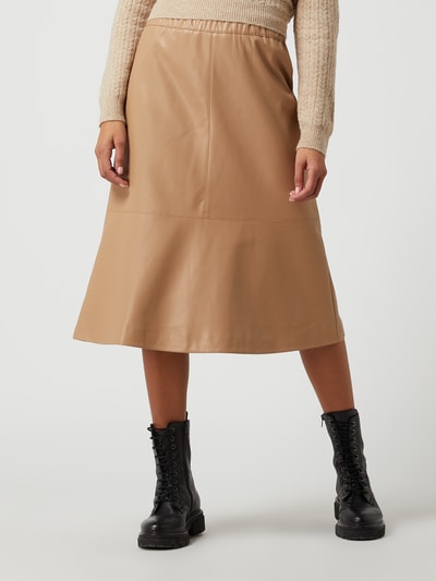 comma Midirok in leerlook   Beige - 4