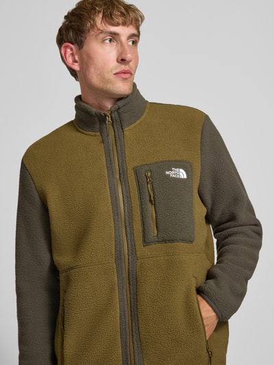 The North Face Fleecejacke mit Stehkragen Modell 'YUMIORI' Dunkelbraun 3
