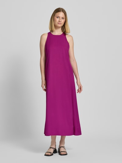 Marc O'Polo Fließendes Maxikleid aus Naia™-Twill Fuchsia 4