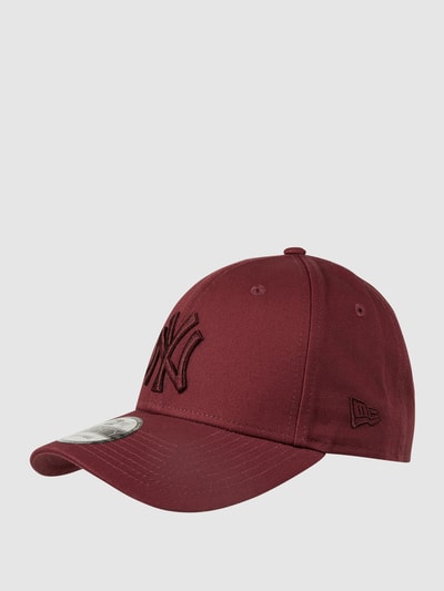 New Era Pet van katoen, model '9FORTY' Bordeaux - 1