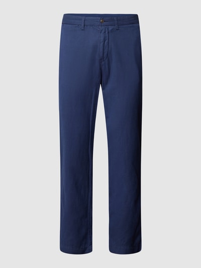 Polo Ralph Lauren Stoffhose aus Leinen-Mix Marine 2