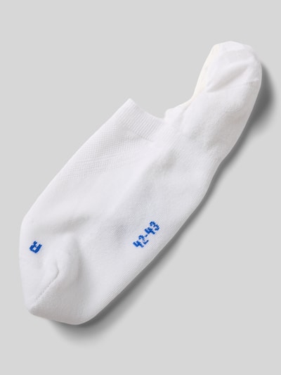 Falke Kousenvoetjes met elastische ribboordjes, model 'Cool Kick' Wit - 1