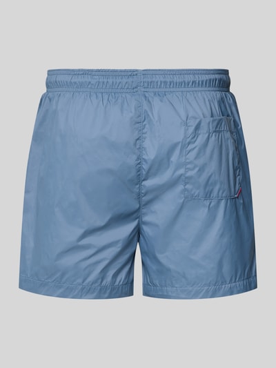 HUGO Zwembroek met labelprint, model 'HAITI' Lichtblauw - 3