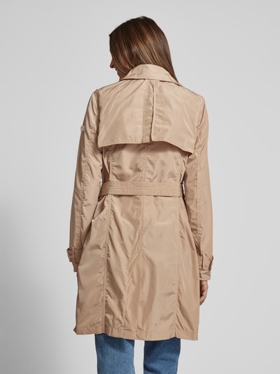 Frieda & Freddies Trenchcoat met tailleriem, model 'Nadina' Beige - 5