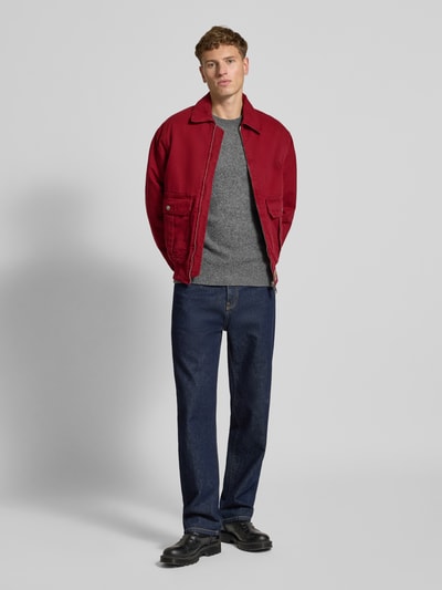 Carhartt Work In Progress Jacke mit Umlegekragen Modell 'STANTON' Rot 1