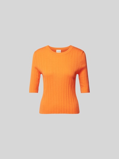 Closed T-Shirt aus Woll-Seide-Mix Orange 1