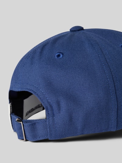 Armedangels Basecap aus reiner Baumwolle Modell 'YENAAS' Blau 3