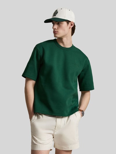 Polo Ralph Lauren t-shirt o kroju loose fit z mieszanki bawełny Zielony 4