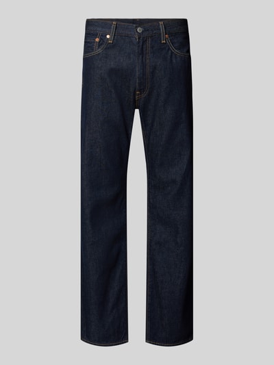 Levi's® Wide Leg Fit Jeans mit Eingrifftaschen Modell '555®' Jeansblau 2