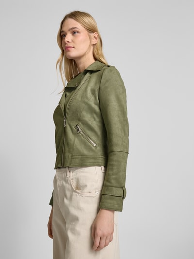 Zero Jacke mit Reißverschlusstaschen Khaki 3